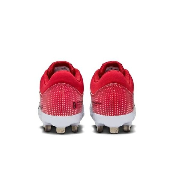 Nike Womens Hyperdiamond 4 Pro University Renew Red White CZ5920-600 Size 9.5 - Picture 5 of 7